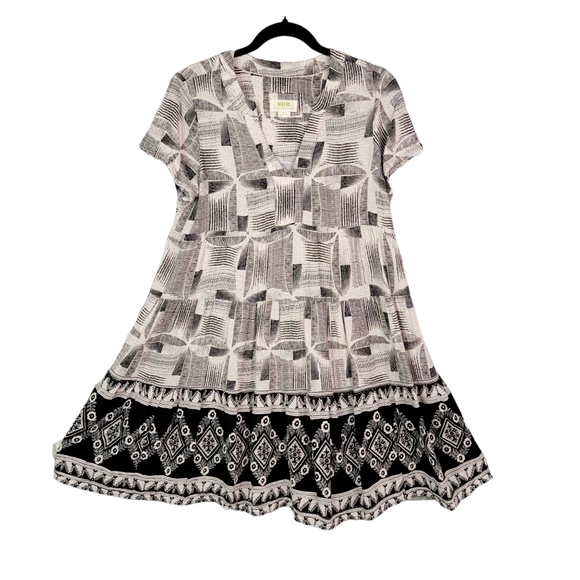 Anthropology Maeve Tania Tiered  Boho Costal Tunic Dress Retaied $130 Women's SP - Picture 4 of 12